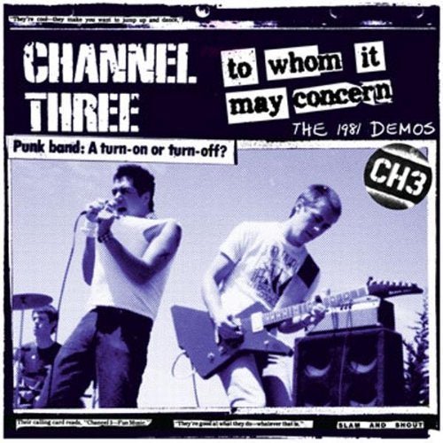 CHANNEL 3 | TO WHOM IT MAY CONCERN - commonyouthbrand