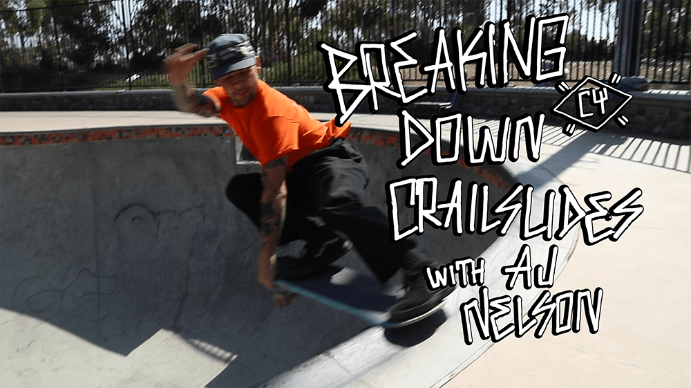 Breaking down crailslides with AJ Nelson - commonyouthbrand