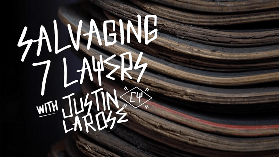 SALVAGING 7 LAYERS WITH JUSTIN LAROSE - commonyouthbrand