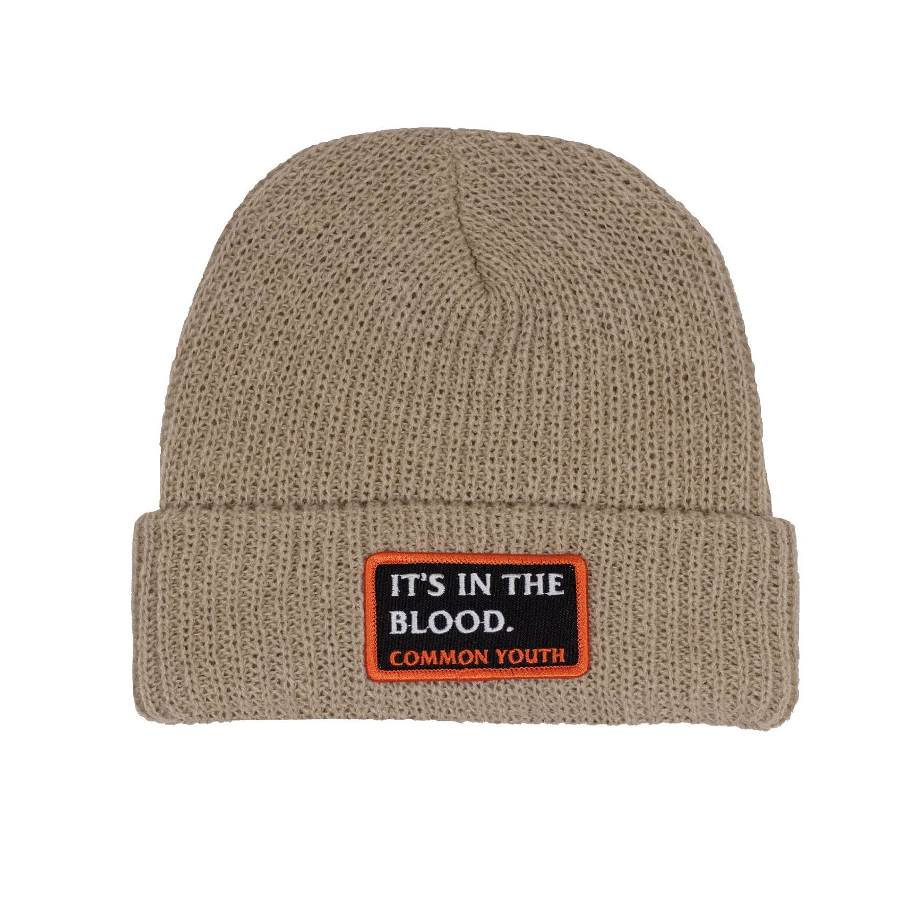 BLOOD PATCH BEANIE - commonyouthbrand